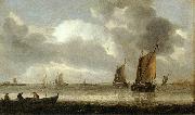 Abraham van Beijeren The Silver Seascape oil